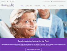 Tablet Screenshot of mobiledentalsolved.com